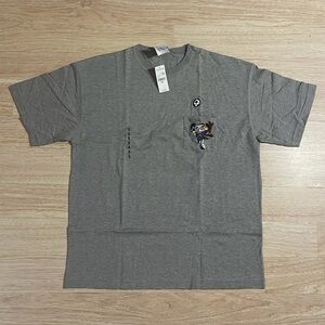 Warner Bros. Gray Short Sleeve Pocket Tee with Graphic